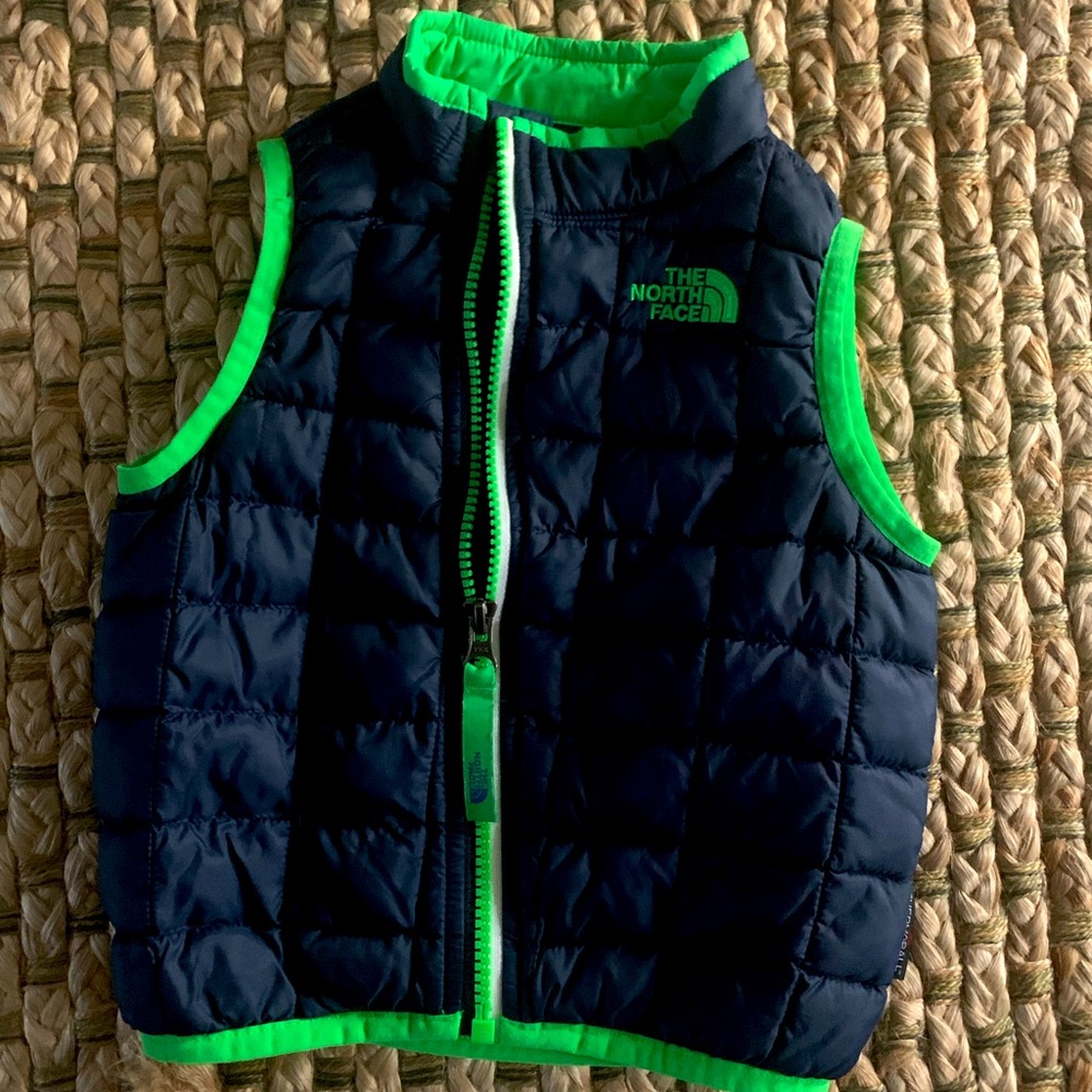 The North Face infant vest size 12-18 months